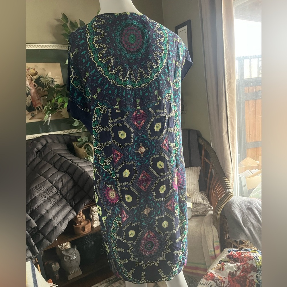Maeve Anthropology Silk Tunic Dress - Picture 7 of 9
